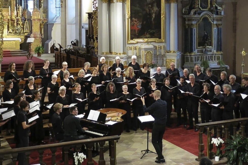 Die Heinrich-Schtz-Kantorei konzertiert in der Freiburger Christuskirche - Badische Zeitung TICKET