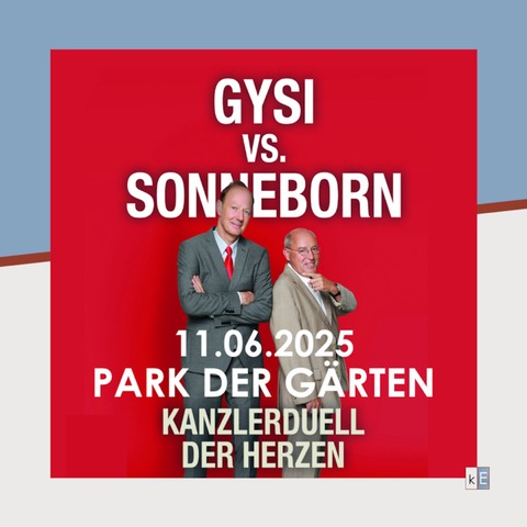 Gysi vs. Sonneborn - Kanzlerduell der Herzen - Bad Zwischenahn - 11.06.2025 19:30