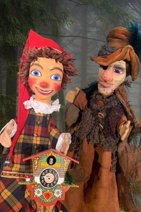 Kasper und die gestohlene Kuckucksuhr - Handpuppenspiel fr Kinder ab vier Jahren - Freiburg - 08.02.2025 16:00