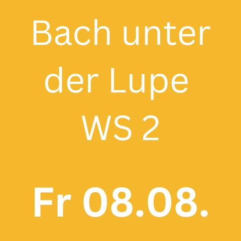 Notenblatt. - Ansbach - 07.08.2025 09:30