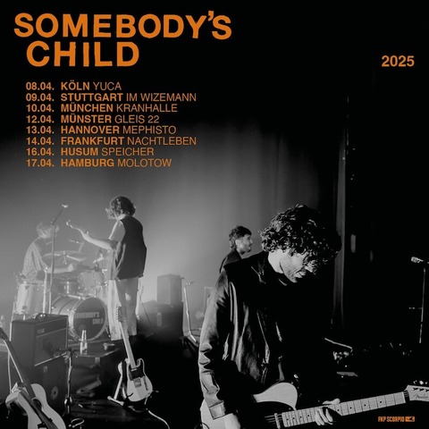 Somebodys Child - Husum - 16.04.2025 20:00