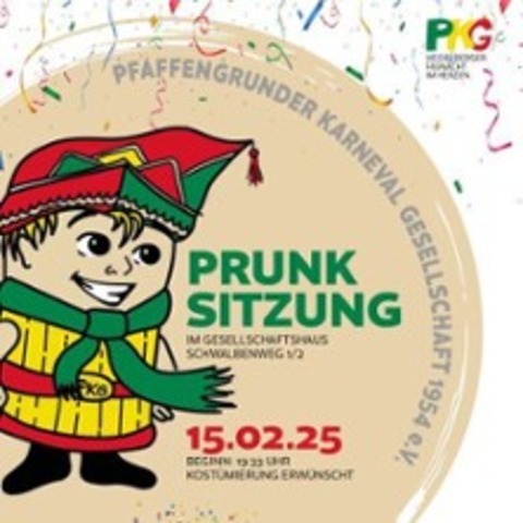 Prunksitzung PKG - Gesellschaftshaus Pfaffengrund - Heidelberg - 15.02.2025 19:33