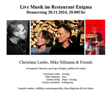 Christiane Laube, Mike Sillmann & Friends - Freiburg - 28.11.2024 20:00