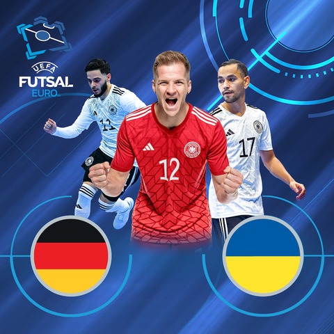 UEFA Futsal Qualifiers | Deutschland - Ukraine - Gppingen - 31.01.2025 18:30