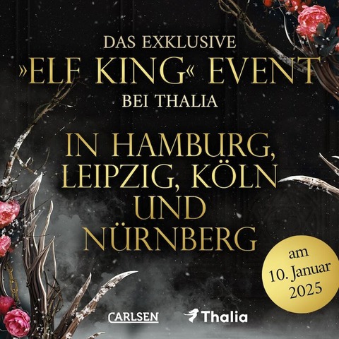 Feiert mit uns Book Birthday zu Elise Kovas &#8222;Deal with the Elf King&#8220; - Hamburg - 10.01.2025 20:15