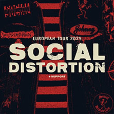 Social Distortion + Support - Hamburg - 07.04.2025 19:30