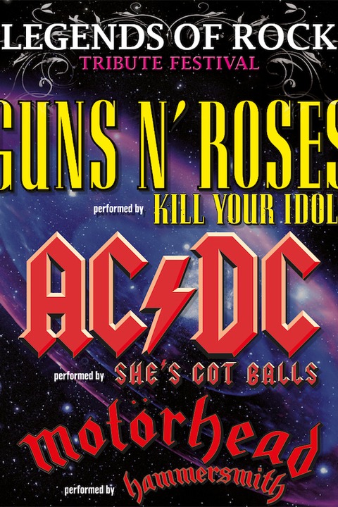 LEGENDS OF ROCK - TRIBUTE FEST - GunsnRoses & AC/DC & Motrhead - Dillingen - 15.03.2025 19:00