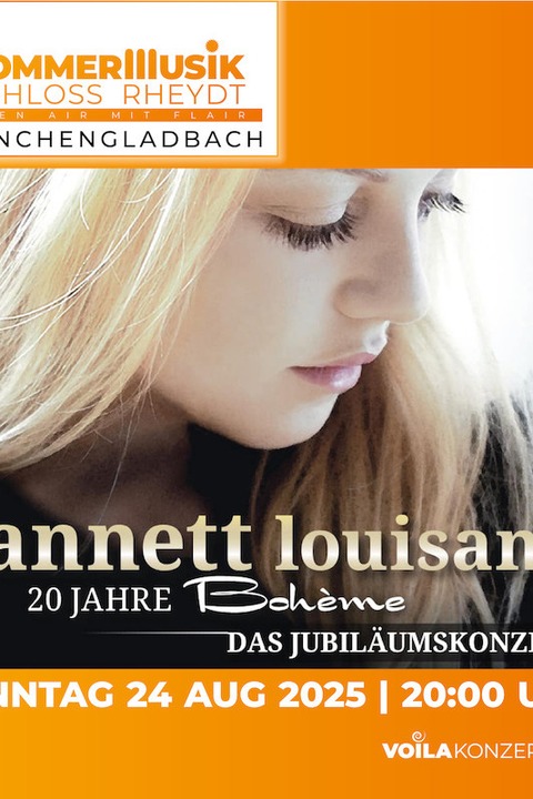 ANNETT LOUISAN - Mnchengladbach - 24.08.2025 20:00