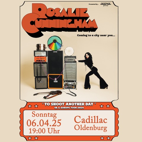 Rosalie Cunningham (UK) - To Shoot Another Day - Europa-Tour - Oldenburg - 06.04.2025 19:00