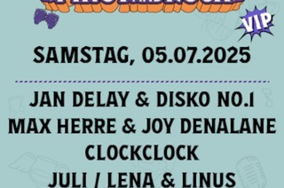 VIP TICKET: Jan Delay, Max Herre & Joy Denalane, ClockClock + weitere Acts - EARLY BIRD TICKETS