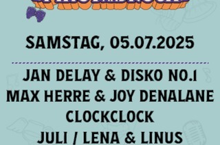 Jan Delay, Max Herre & Joy Denalane, ClockClock + weitere Acts - EARLY BIRD TICKETS