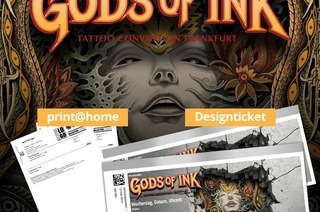 3. Gods of Ink Tattoo Convention - Wochenendticket / Weekendticket 28.03.2025 - 30.03.2025