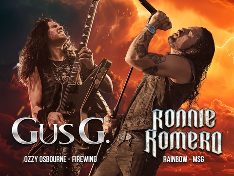 Ronnie Romero & GusG. - Covergence Tour 2025 special guest: Last Temptation - Aschaffenburg - 29.10.2025 20:00