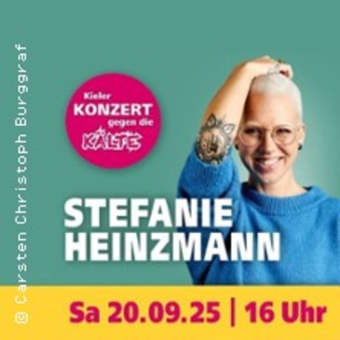 Stefanie Heinzmann - Kieler Konzert gegen die Klte - KIEL - 20.09.2025 16:00