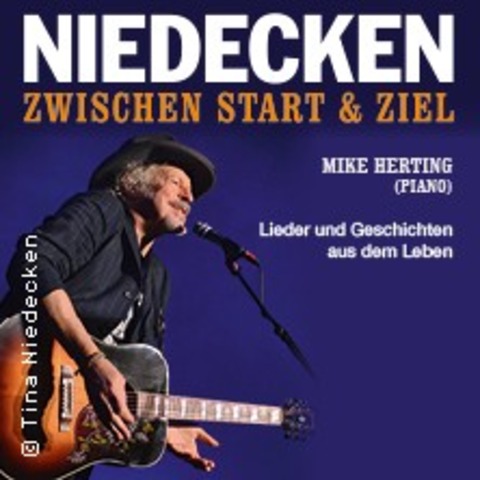 Niedecken zwischen Start & Ziel - Lieder und Geschichten aus dem Leben - WORPSWEDE - 11.03.2025 20:00