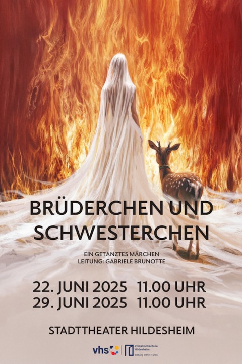 Brderchen und Schwesterchen - Ein getanztes Mrchen nach den Brdern Grimm - Hildesheim - 29.06.2025 11:00