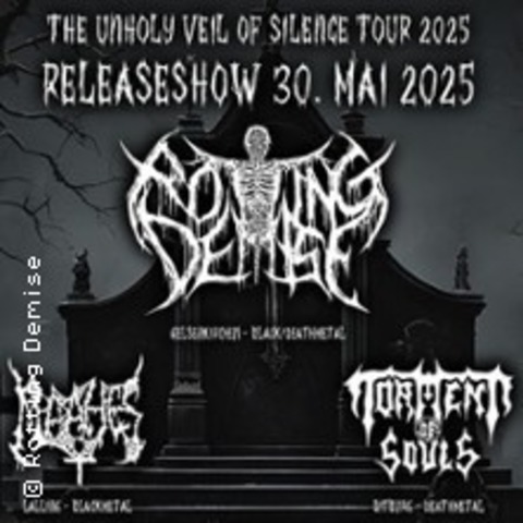 Metal over Muggefug - Rotting Demise | The Unholy Veil of Silence Tour 2025 - COTTBUS - 30.05.2025 20:30