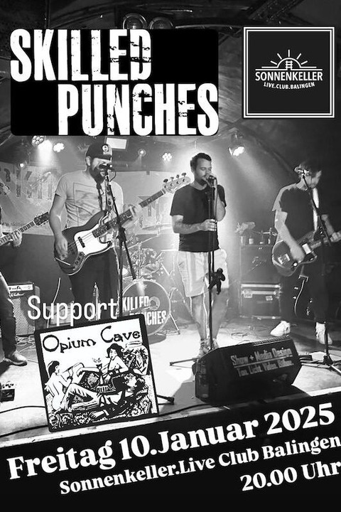 Skilled Punches, Opium Cave - Balingen - 10.01.2025 20:00