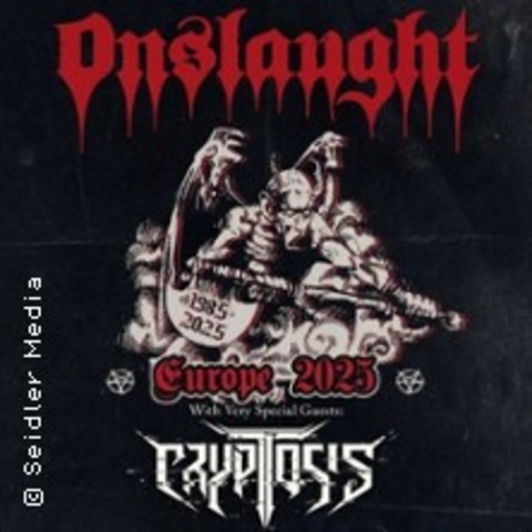 Onslaught + Cryptosis - SELB - 14.06.2025 20:00