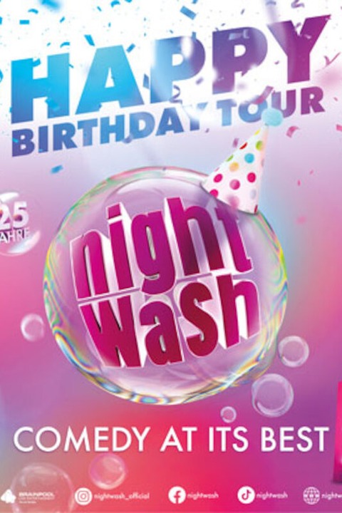 NightWash Live - Happy Birthday Tour 25 - Comedy at its best! - Chemnitz - 28.05.2025 19:30