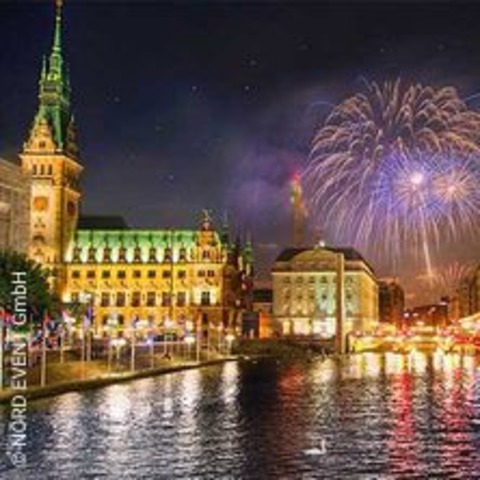 Silvester in der Kleinen Alster - Dinieren und feiern am Rathaus - HAMBURG - 31.12.2024 19:00