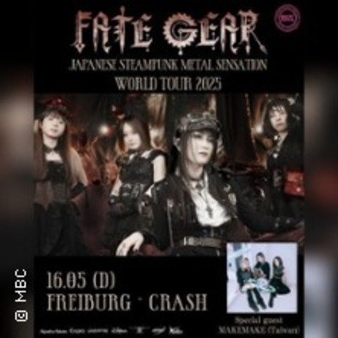 Fate Gear + Make Make - Freiburg - 16.05.2025 19:00