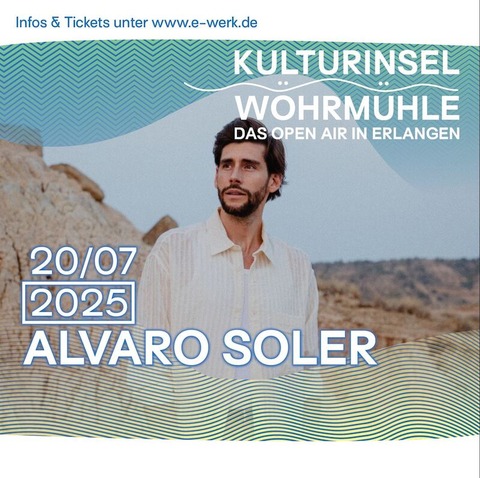 Alvaro Soler - Erlangen - 20.07.2025 19:00