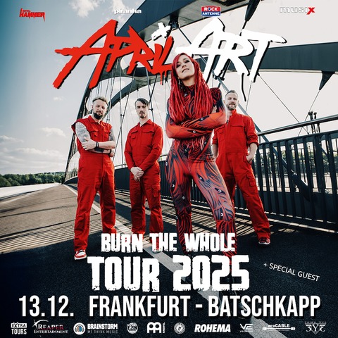 APRIL ART - BURN THE WHOLE TOUR 2025 - Frankfurt am Main - 13.12.2025 19:00