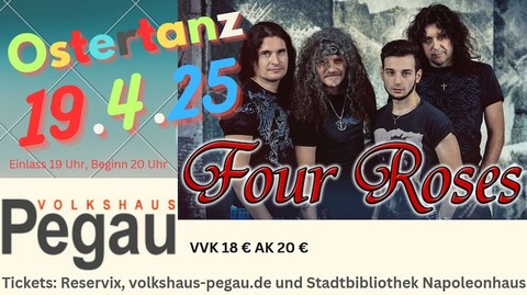 Tanz im Volkshaus - Ostertanz - Pegau - 19.04.2025 20:00