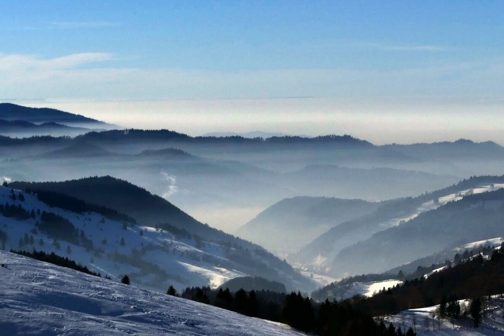 Winterwanderung rund um das Haldenkpfle - Oberried