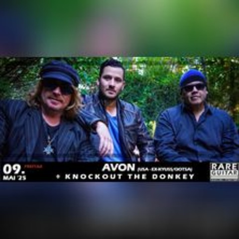 Avon (USA) + Knock out the Donkey - Rare Guitar - MNSTER - 09.05.2025 20:00