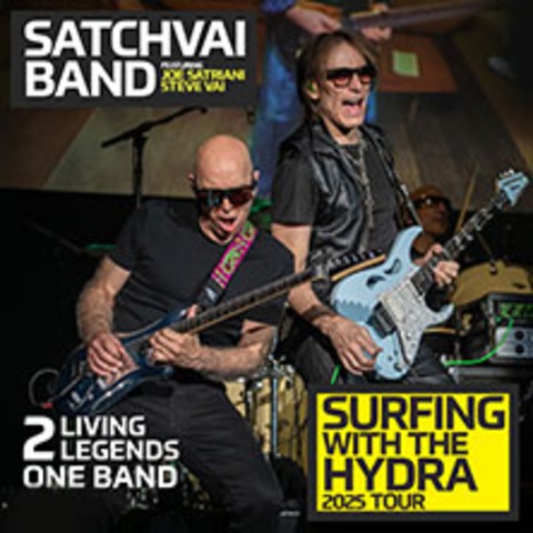 SatchVai Band featuring Joe Satriani and Steve Vai - Zrich - 12.07.2025 20:00