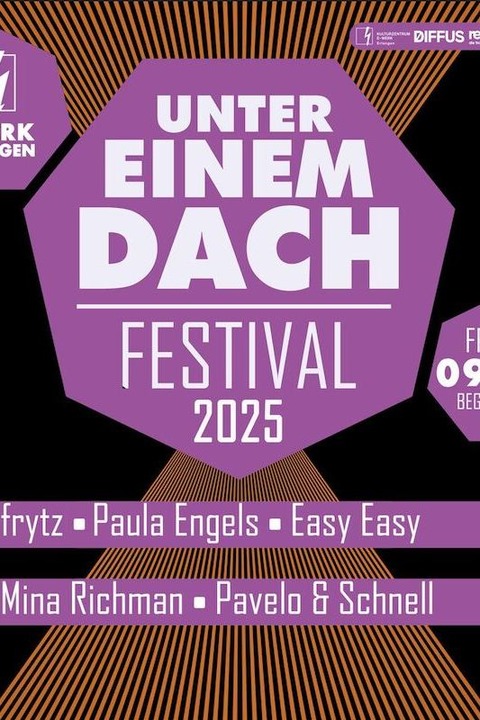 Unter einem Dach Festival 2025 - Erlangen - 09.05.2025 19:00