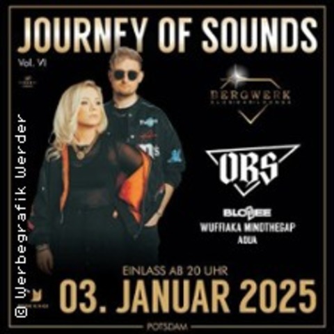 Journey of Sounds - Obs Live | Klangexplosion im Bergwerk Potsdam - POTSDAM - 03.01.2025 20:00