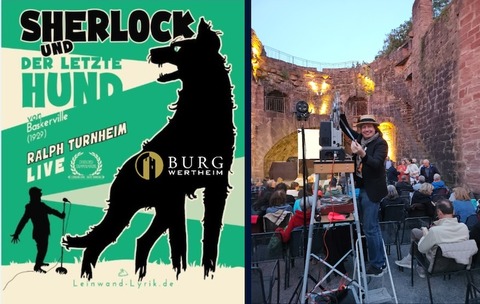 Sherlock und der letzte Hund von Baskerville - Kinoerzhler Ralph Turnheim - Live beim Burgfilmfest Wertheim - Wertheim - 27.08.2025 21:00