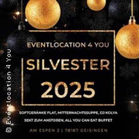 Silvester Party - Geisingen - 31.12.2024 19:00