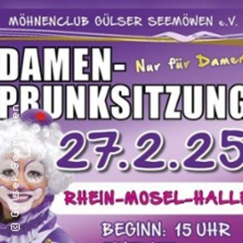 Damen-Prunksitzung Glser Seemwen | 
Rhein-Mosel-Halle Koblenz - Koblenz - 27.02.2025 15:00