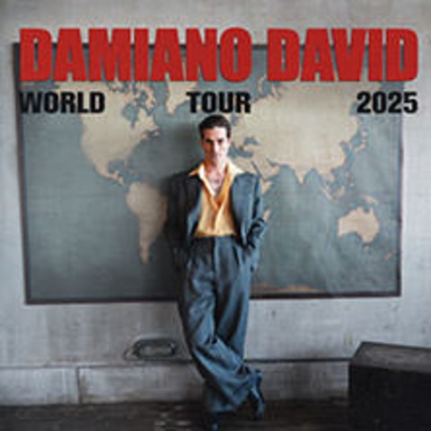 Gallery Tickets - Damiano David - World Tour 2025 - Berlin - 13.09.2025 20:00