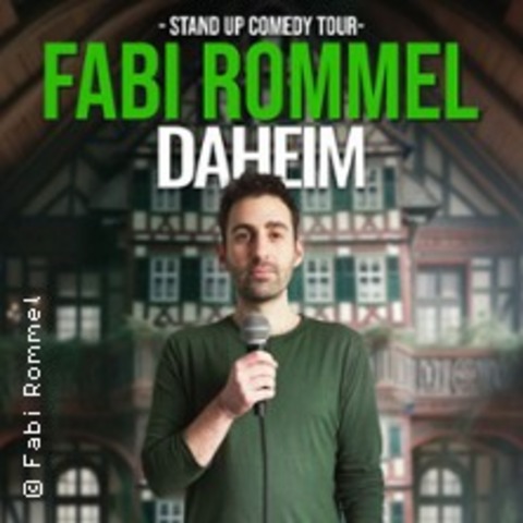 Fabi Rommel - Daheim -Zusatztermin - DRESDEN - 03.05.2025 16:00