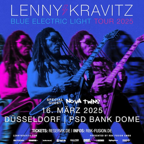 Lenny Kravitz - Dsseldorf - 16.03.2025 19:00