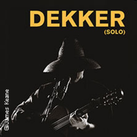 Dekker (Solo) - Telling Stories-Tour 2025 - Augsburg - 30.03.2025 20:00