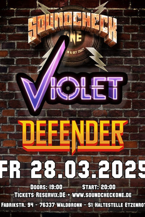 Violet + Defender - Waldbronn - 28.03.2025 19:00