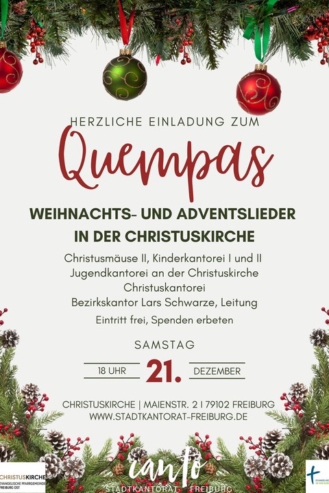 Quempas - Freiburg - 21.12.2024 18:00