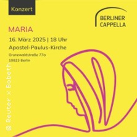 "Maria" - BERLIN - 16.03.2025 18:00