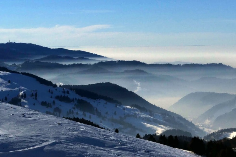 Winterwandern zwischen Notschrei und Schauinsland - Todtnau