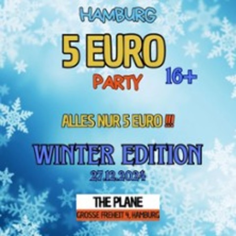 5 Euro Party Hamburg - HAMBURG - 27.12.2024 22:00