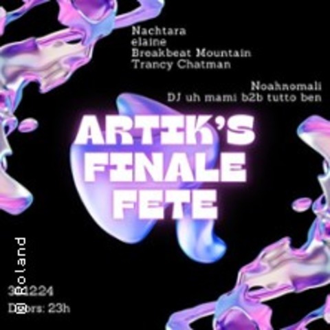 Artiks finale Fete - Freizeichen (Artik) - Freiburg - 31.12.2024 23:00