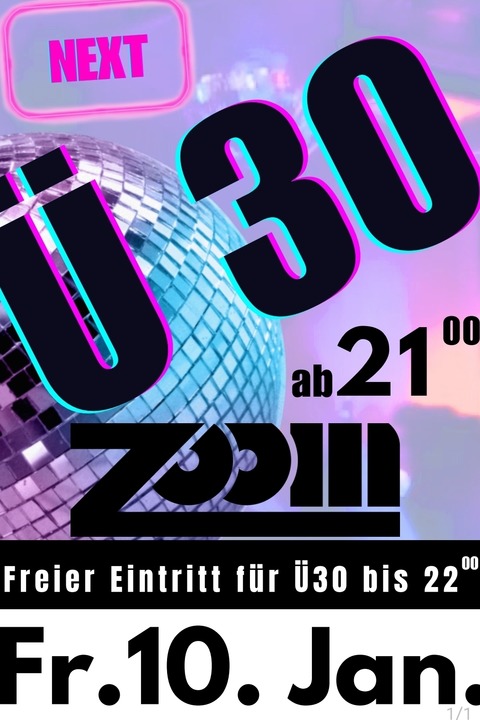  30 Party - Buggingen - 10.01.2025 21:00