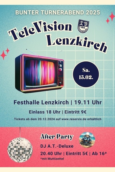 Bunter Turner Abend 2025 - TeleVision Lenzkirch - Lenzkirch - 15.02.2025 19:11