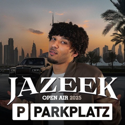 Jazeek - Open Air 2025 - PARKTICKET - Gieen - 29.08.2025 20:00